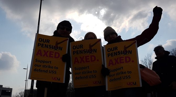 Day 5 Strike for Pensions